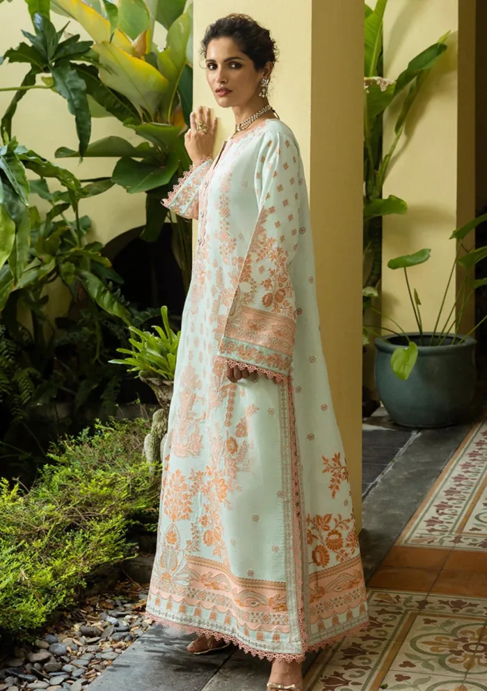 Mushq MSJ25 08 Amalthea Seraph Jacquard Luxury Lawn Collection - Image 2