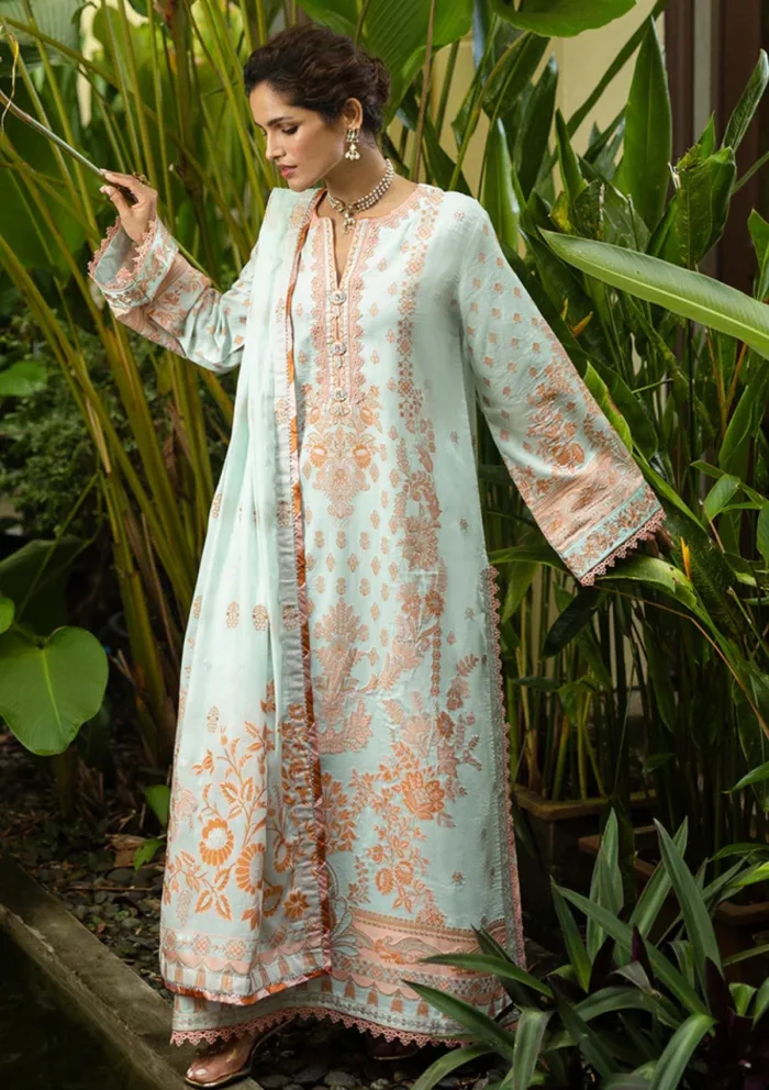 Mushq MSJ25 08 Amalthea Seraph Jacquard Luxury Lawn Collection - Image 4