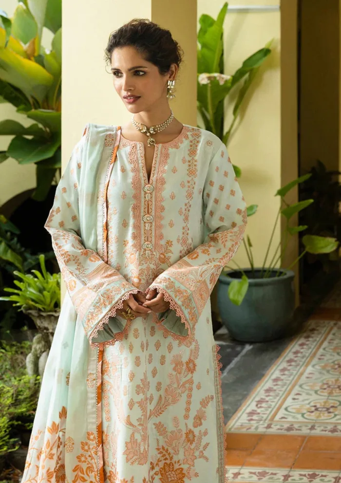 Mushq MSJ25 08 Amalthea Seraph Jacquard Luxury Lawn Collection - Image 5