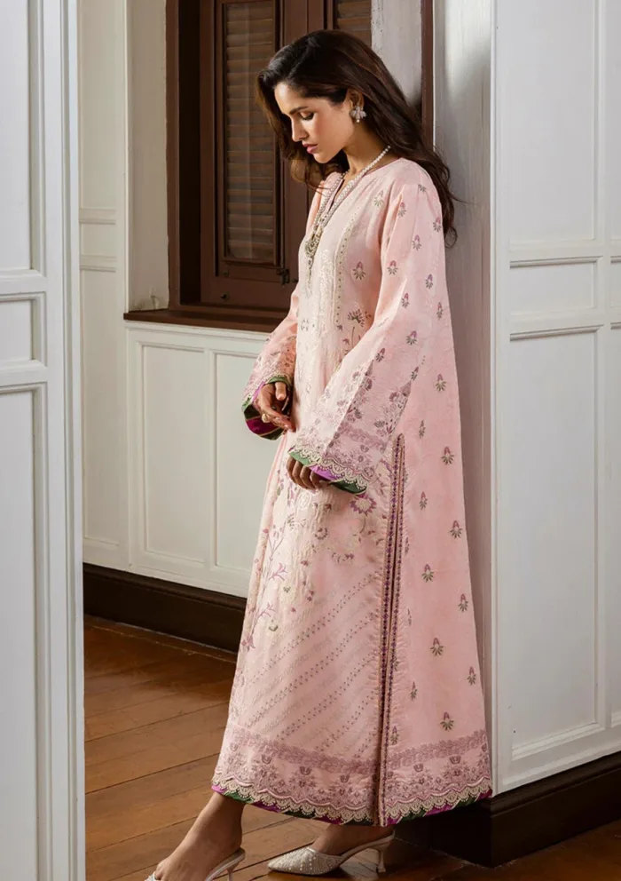 Mushq MSJ25 10 Lillian Seraph Jacquard Luxury Lawn Collection - Image 5