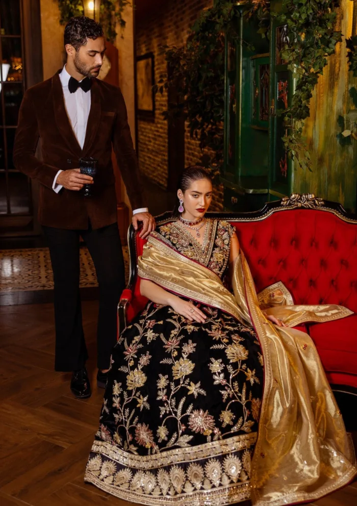 Mushq Velvet MDV24 04 Whispers Of Yesterday Deja Vu Luxury Lawn Collection - Image 2