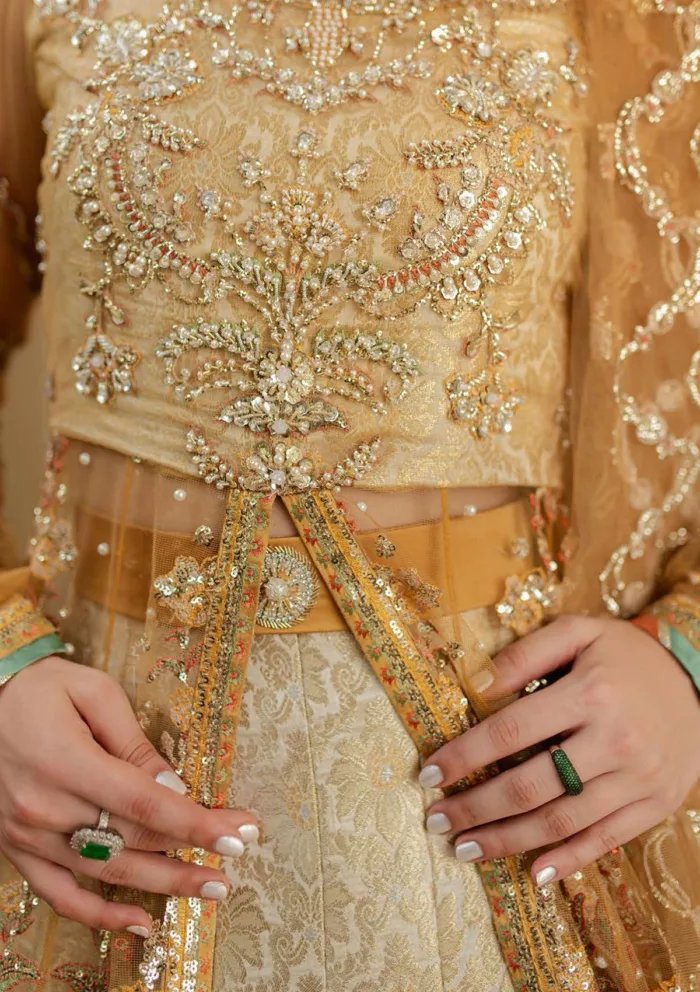 Mushq Wedding MMT25 03 Sitaray Mann Mein Tu Luxury Lawn Collection - Image 5