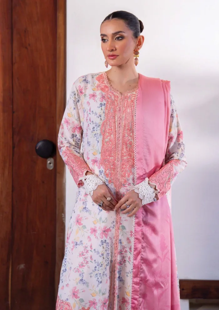 Myeesha Luxury 25 MS 1020 NAZNEEN Lamhay Lawn Collection - Image 3