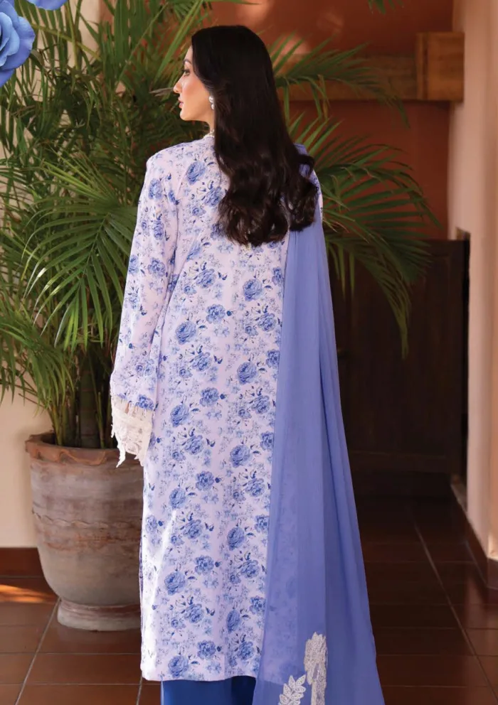 Myeesha Luxury 25 MS 1024 AASMA Lamhay Lawn Collection - Image 2