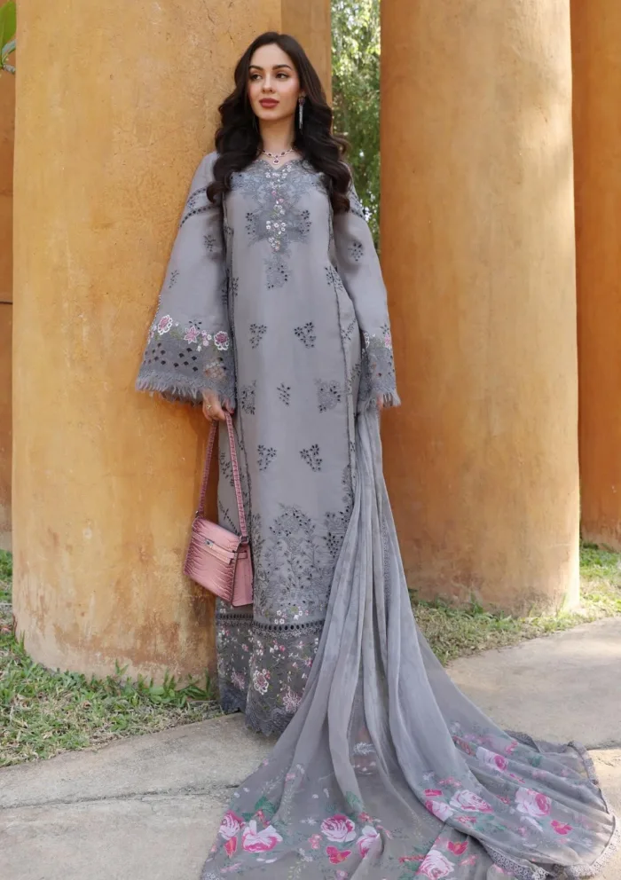 Noor By Saadia Asad Handwork Laserkari NEH25 2B
