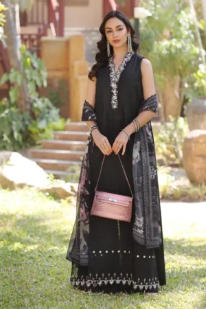 Noor By Saadia Asad Handwork Laserkari NEH25 6A