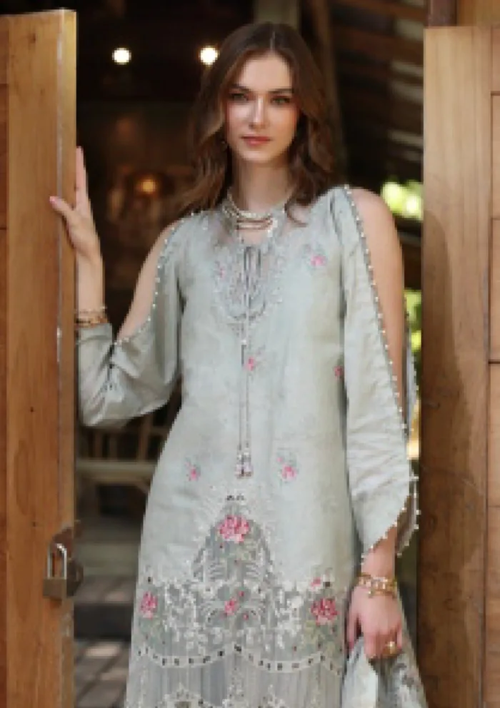 Noor by Saadia Asad Printedkari 25 D 2 A Eid Luxe Luxury Lawn Collection - Image 2