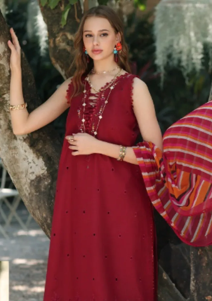 Noor by Saadia Asad Printedkari 25 D 3 B Eid Luxe Luxury Lawn Collection - Image 2