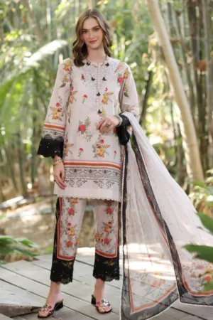 Noor by Saadia Asad Printedkari 25 D 4 B