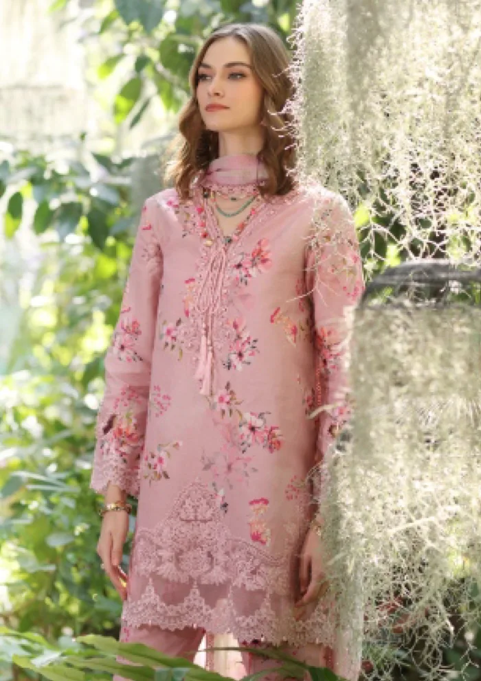 Noor by Saadia Asad Printedkari 25 D 8 A Eid Luxe Luxury Lawn Collection - Image 2