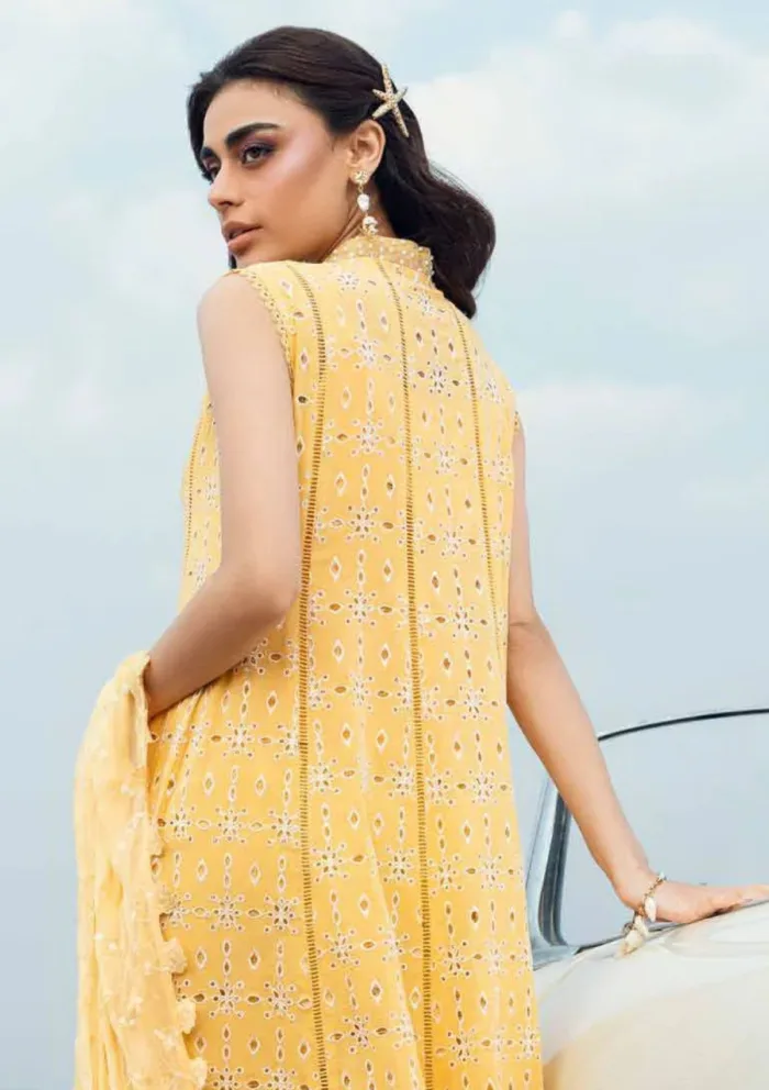 Nureh NE25 144 Khuwab Luxury Lawn Collection - Image 3