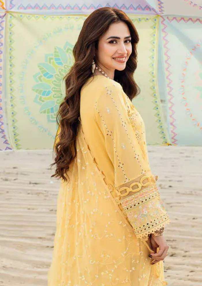 Nureh NE25 144 Khuwab Luxury Lawn Collection - Image 5