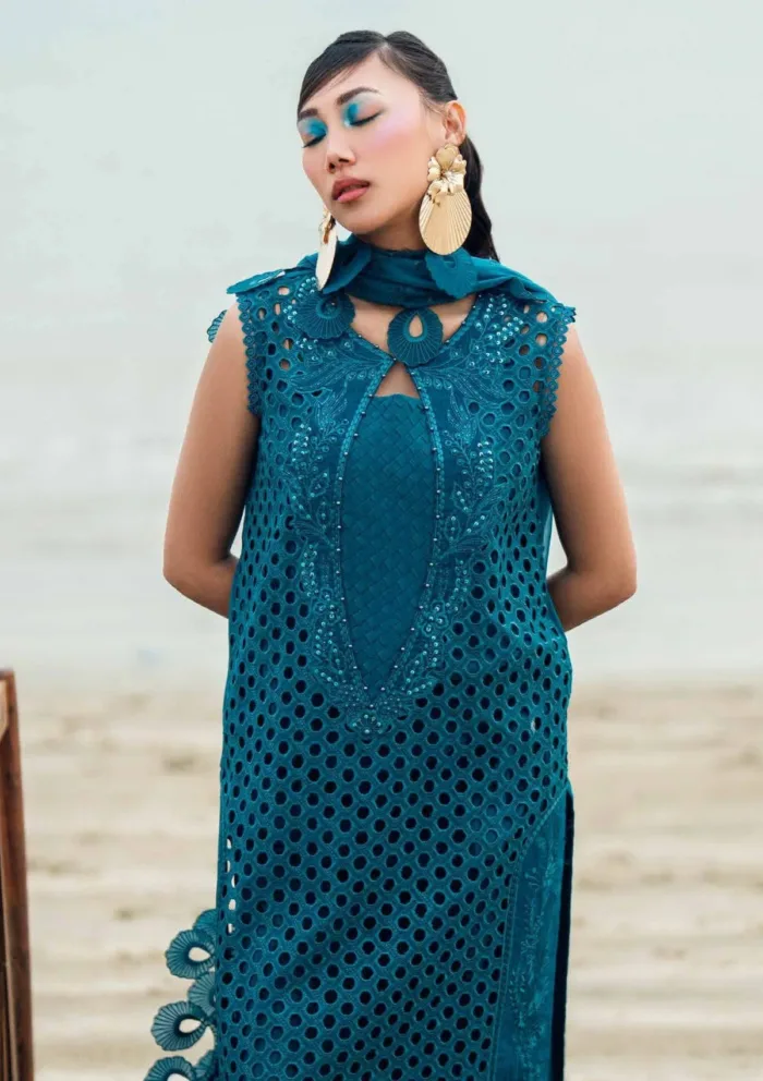 Nureh NE25 148 Khuwab Luxury Lawn Collection - Image 5