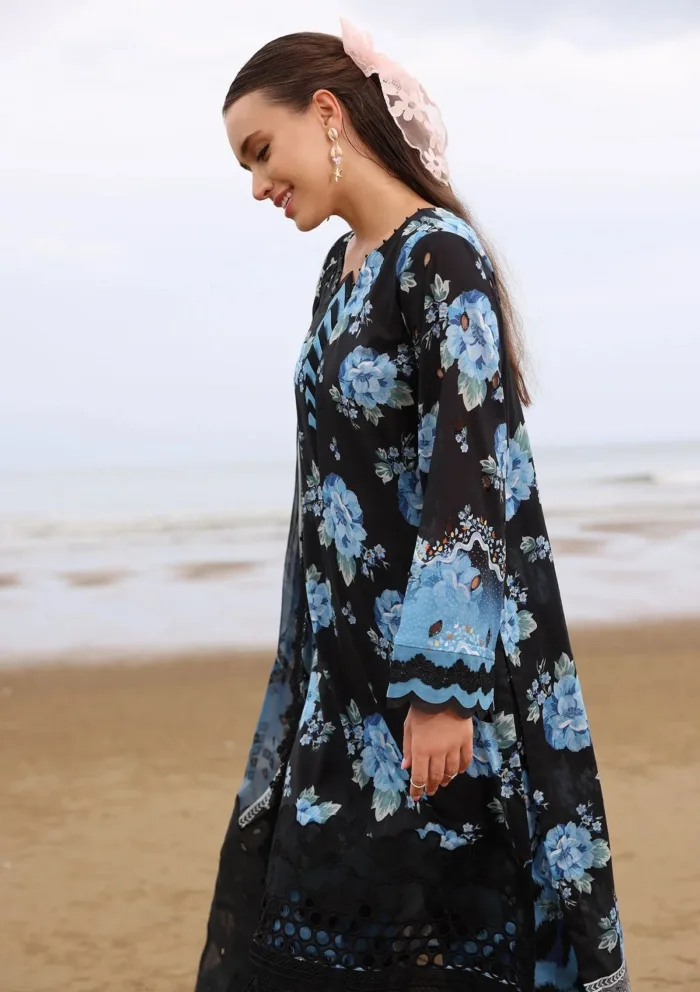 Nureh NGEL 171 Gardenia Embroidered 25 Luxury Lawn Collection - Image 2