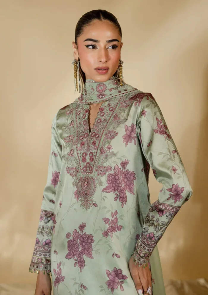 Nureh NSE 25 The Silk Edit Luxury Lawn Collection - Image 2