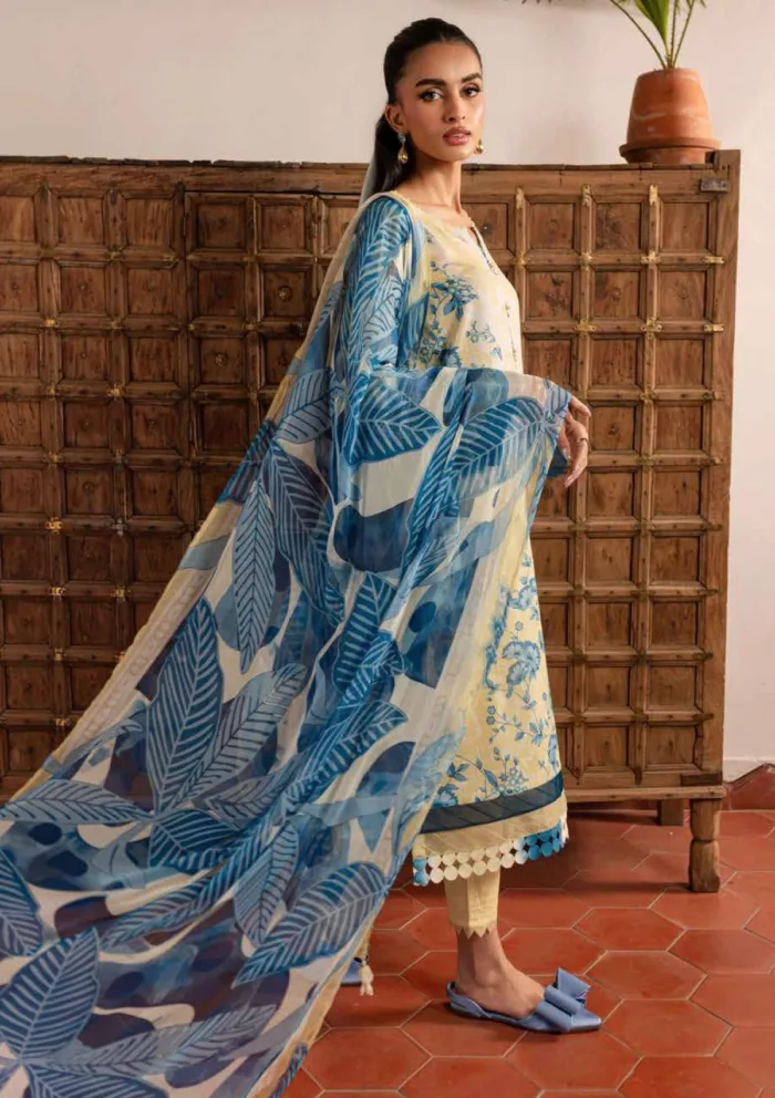 Nureh SP 136 Signature Prints 25 Luxury Lawn Collection - Image 3