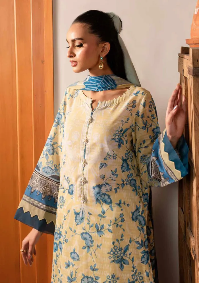 Nureh SP 136 Signature Prints 25 Luxury Lawn Collection - Image 4