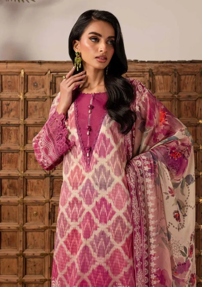 Nureh SP 137 Signature Prints 25 Luxury Lawn Collection - Image 3