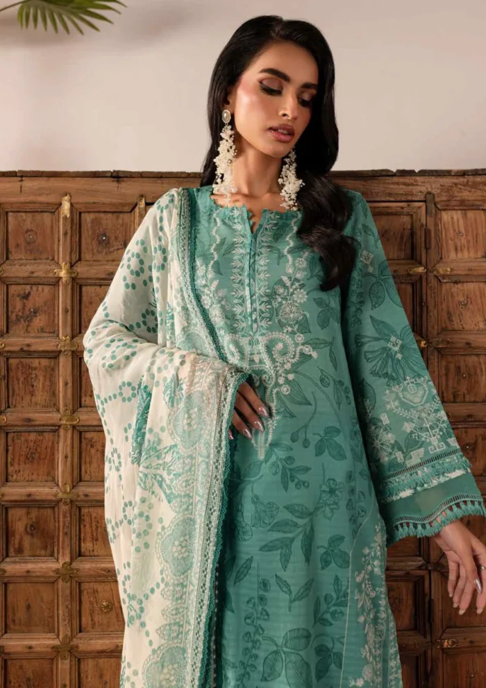 Nureh SP 139 Signature Prints 25 Luxury Lawn Collection - Image 3