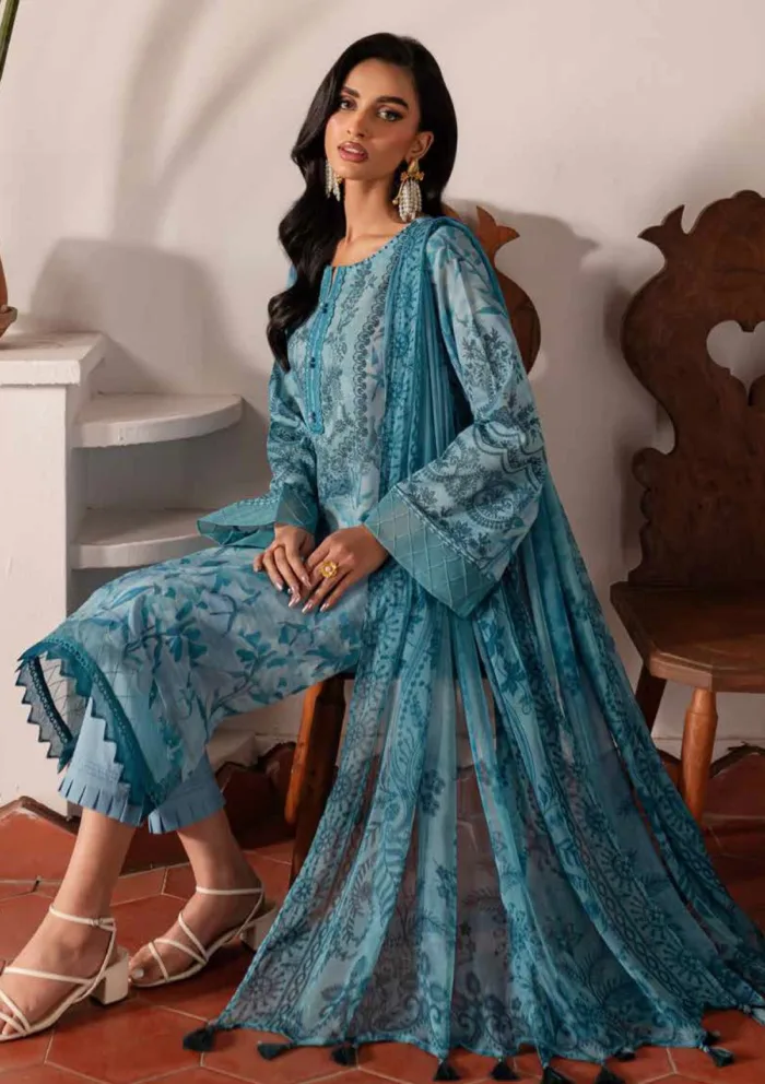 Nureh SP 140 Signature Prints 25 Luxury Lawn Collection - Image 3