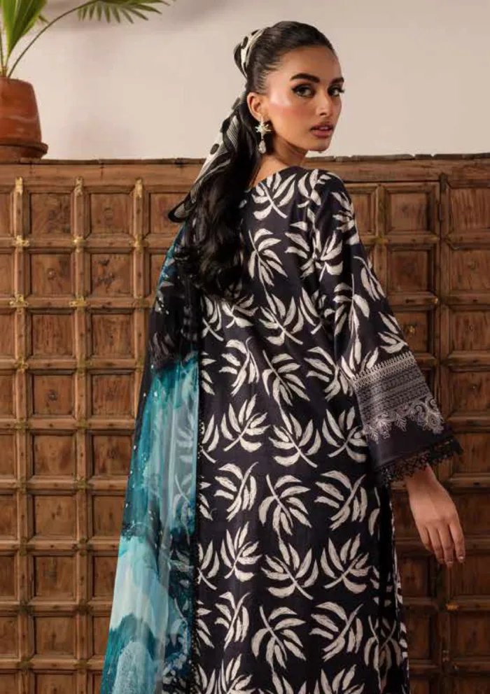 Nureh SP 142 Signature Prints 25 Luxury Lawn Collection - Image 4
