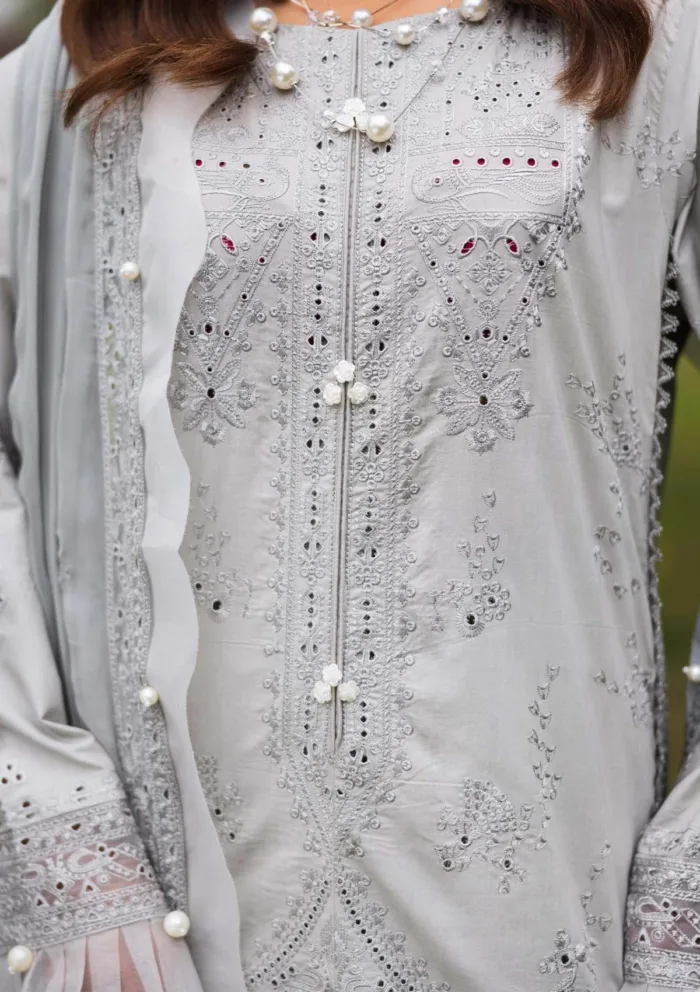 Paras By Pasha Eid 25 Ash Bloom & Beyond Luxury Lawn Collection - Image 4