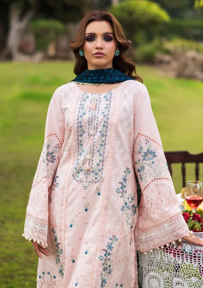 Paras By Pasha Eid 25 Coral Bloom & Beyond Luxury Lawn Collection - Image 2