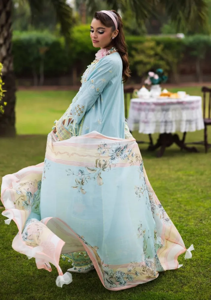 Paras By Pasha Eid 25 Crystal Bloom & Beyond Luxury Lawn Collection - Image 2