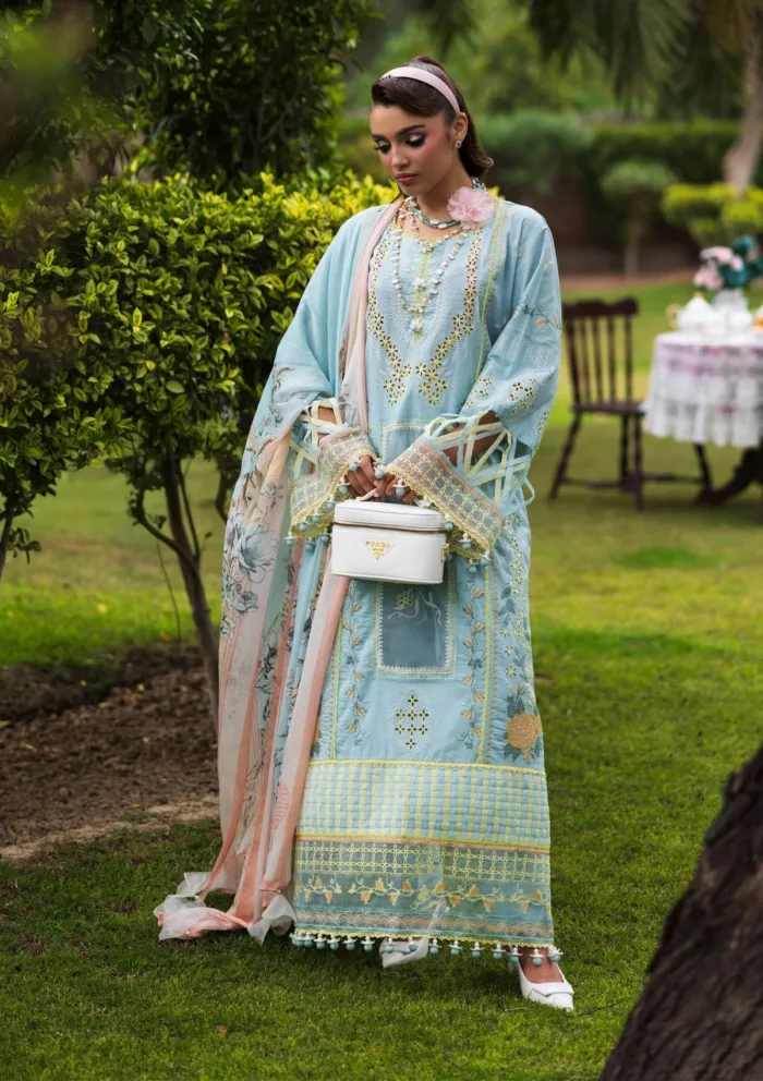 Paras By Pasha Eid 25 Crystal Bloom & Beyond Luxury Lawn Collection - Image 3