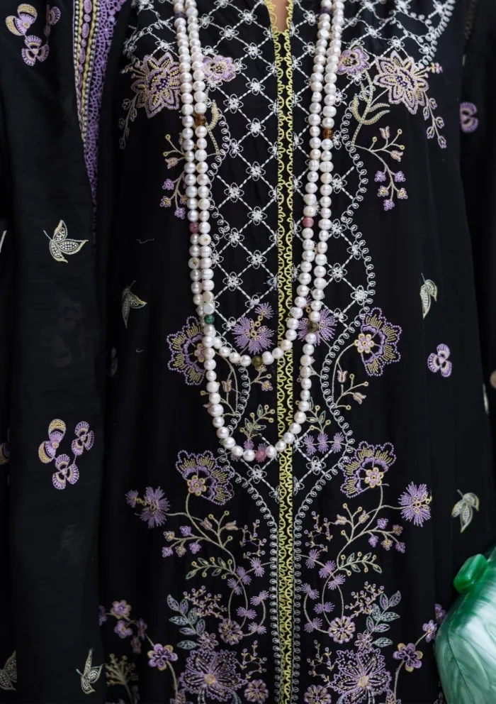 Paras By Pasha Eid 25 Evening Bloom & Beyond Luxury Lawn Collection - Image 4