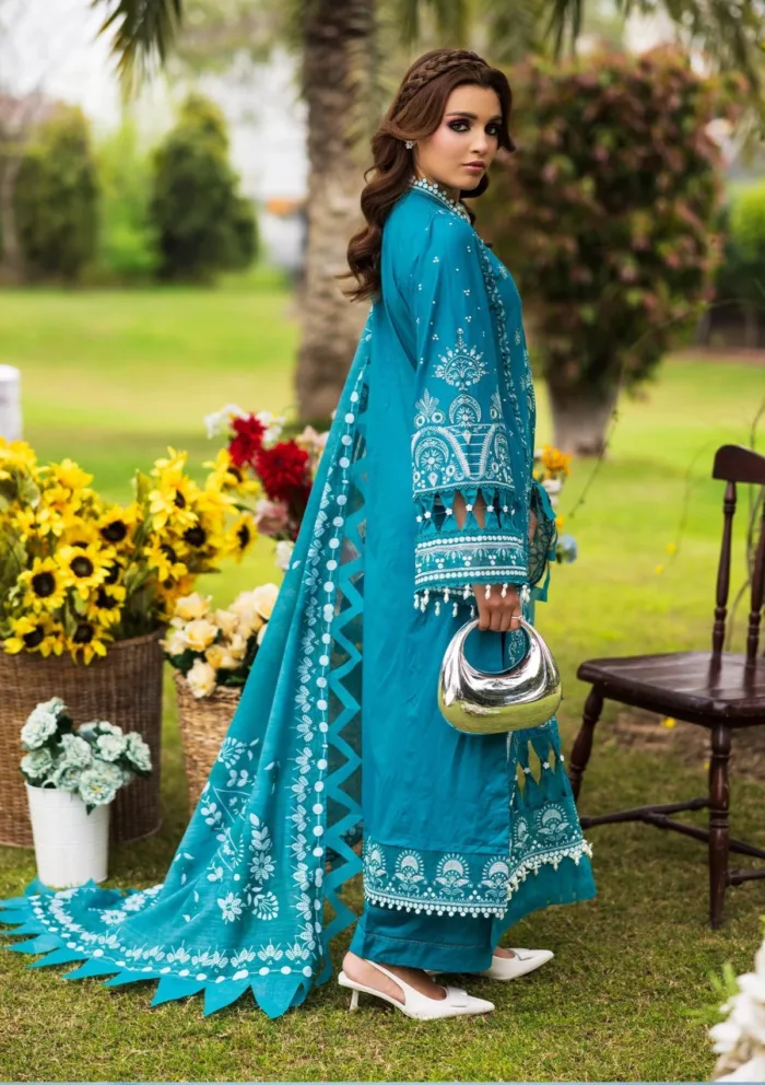 Paras By Pasha Eid 25 Sapphire Bloom & Beyond Luxury Lawn Collection - Image 2