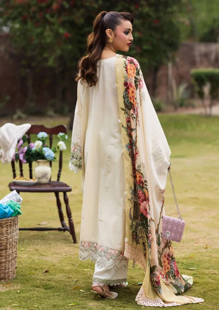 Paras By Pasha Eid 25 Snowdrop Bloom & Beyond Luxury Lawn Collection - Image 2