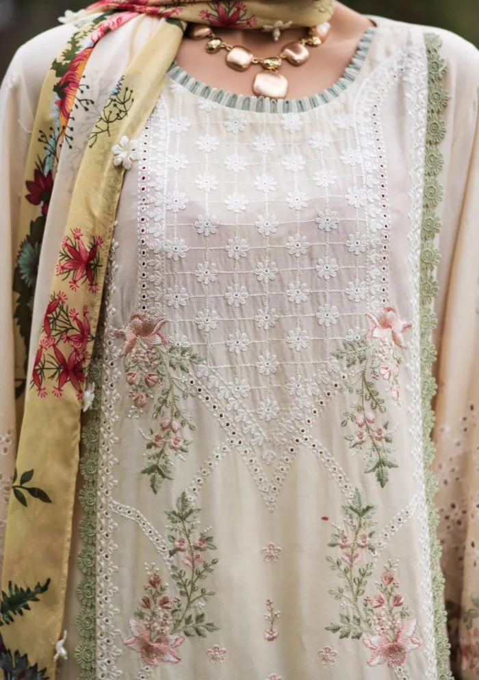 Paras By Pasha Eid 25 Snowdrop Bloom & Beyond Luxury Lawn Collection - Image 4