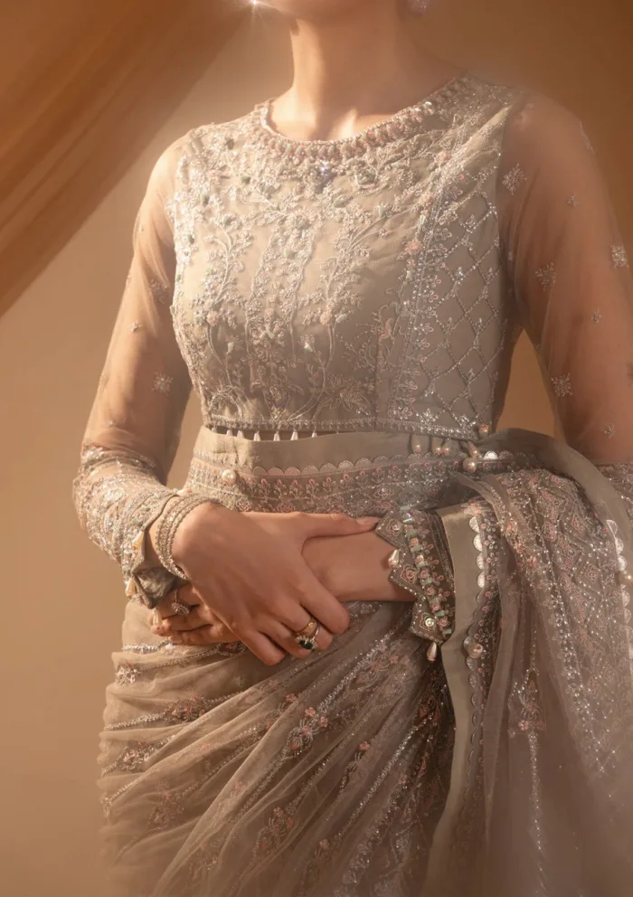 Paras by Pasha PR25 113 Abr e Shaam Noor-e-Jahan Luxury Lawn Collection - Image 4