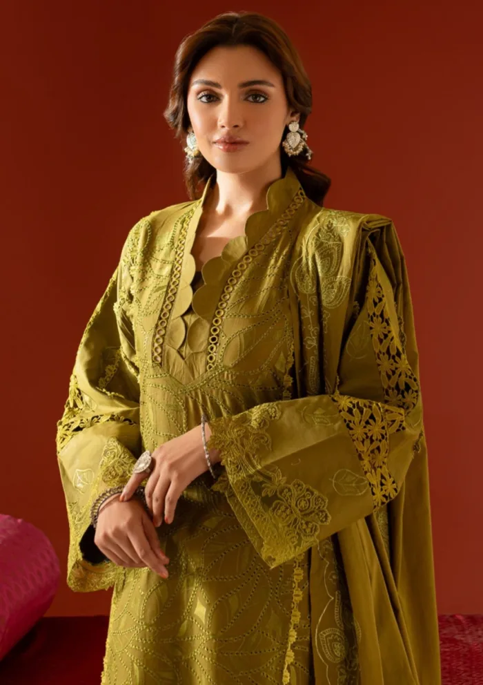 Parishay DSC 01 Dastan e Noor Luxury Lawn Collection - Image 2