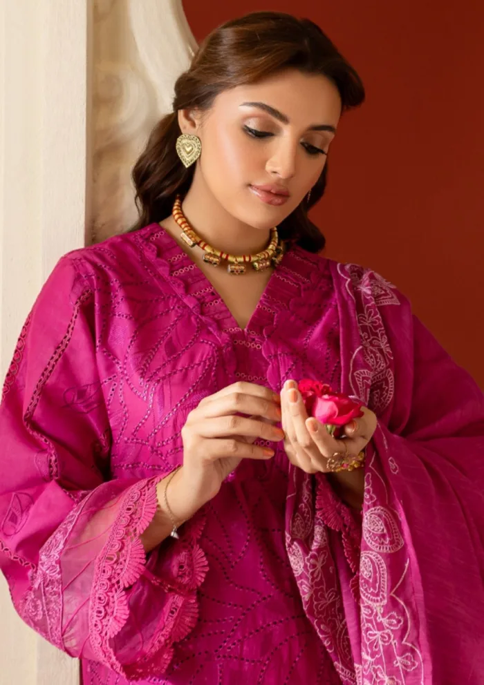 Parishay DSC 02 Dastan e Noor Luxury Lawn Collection - Image 3