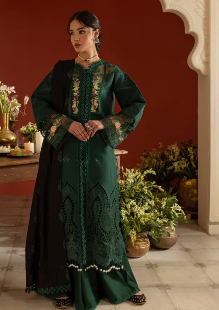 Parishay DSC 06 Dastan e Noor Luxury Lawn Collection - Image 3