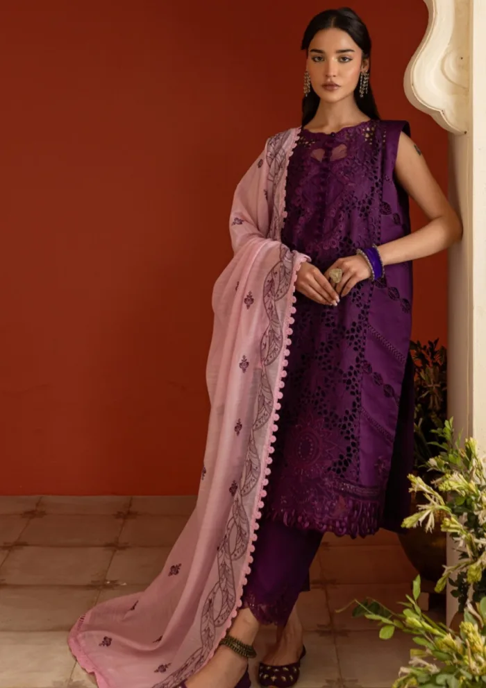 Parishay DSC 07 Dastan e Noor Luxury Lawn Collection - Image 2