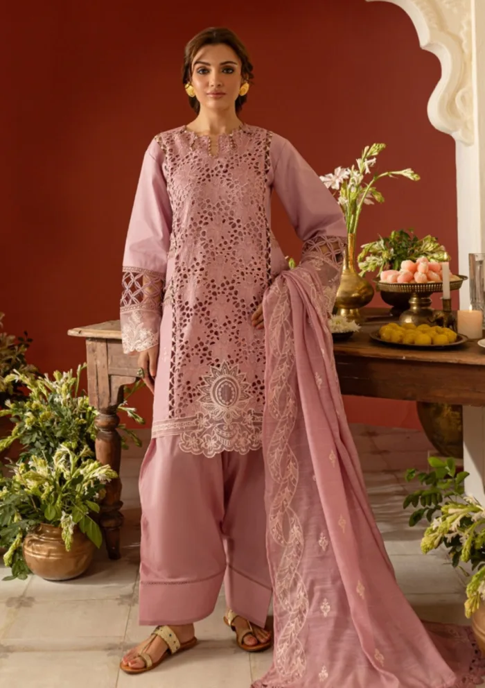 Parishay DSC 08 Dastan e Noor Luxury Lawn Collection - Image 3