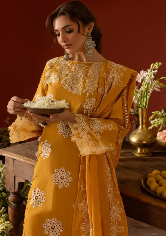 Parishay DSC 09 Dastan e Noor Luxury Lawn Collection - Image 3