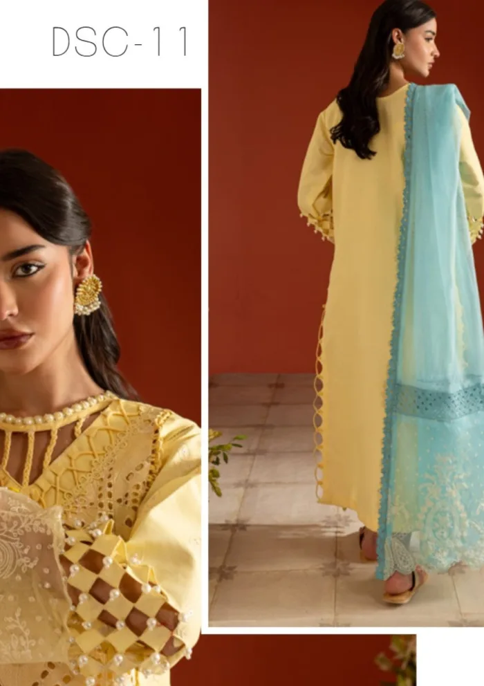 Parishay DSC 11 Dastan e Noor Luxury Lawn Collection - Image 2