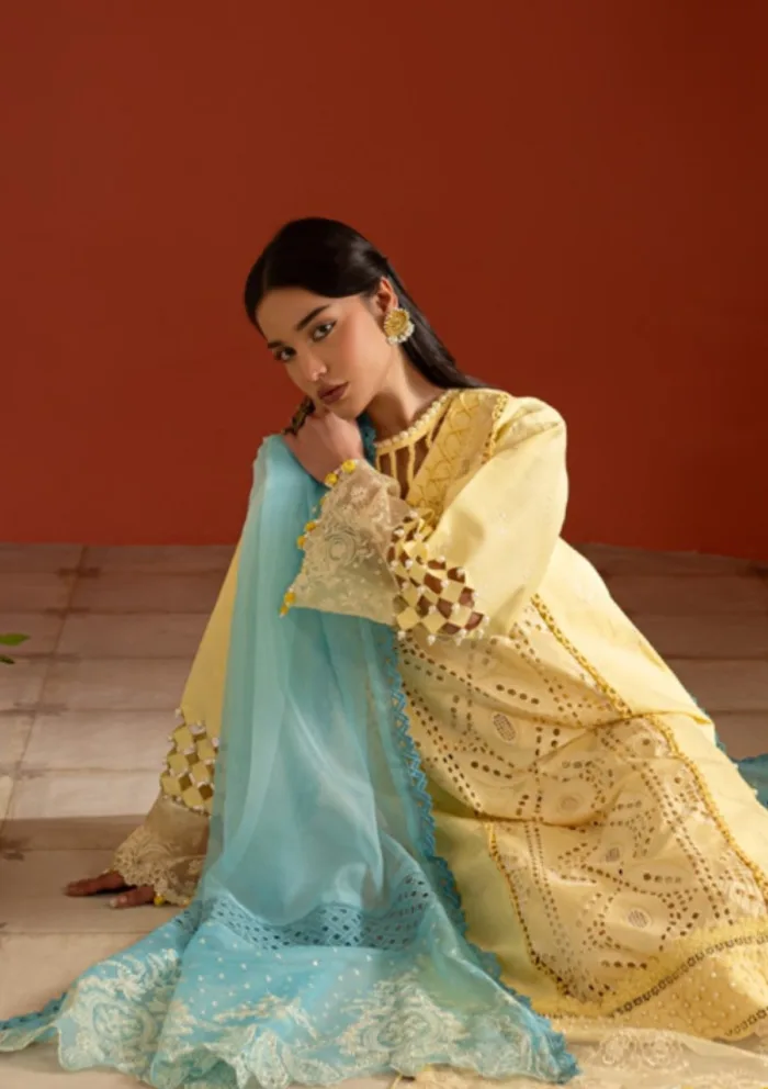 Parishay DSC 11 Dastan e Noor Luxury Lawn Collection - Image 3