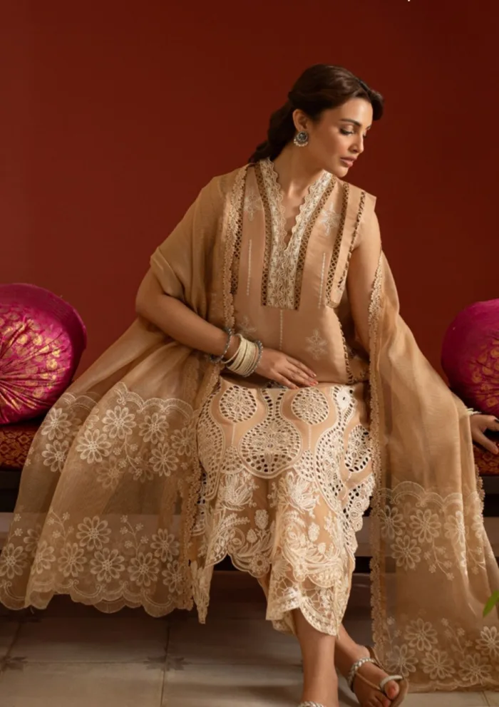 Parishay DSC 13 Dastan e Noor Luxury Lawn Collection - Image 3