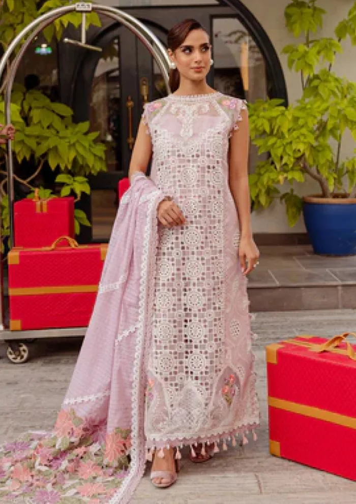 Parishay PML25 07 Monaco Luxury Lawn Collection - Image 5