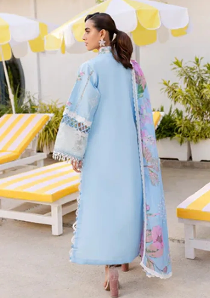 Parishay PML25 10 Monaco Luxury Lawn Collection - Image 2