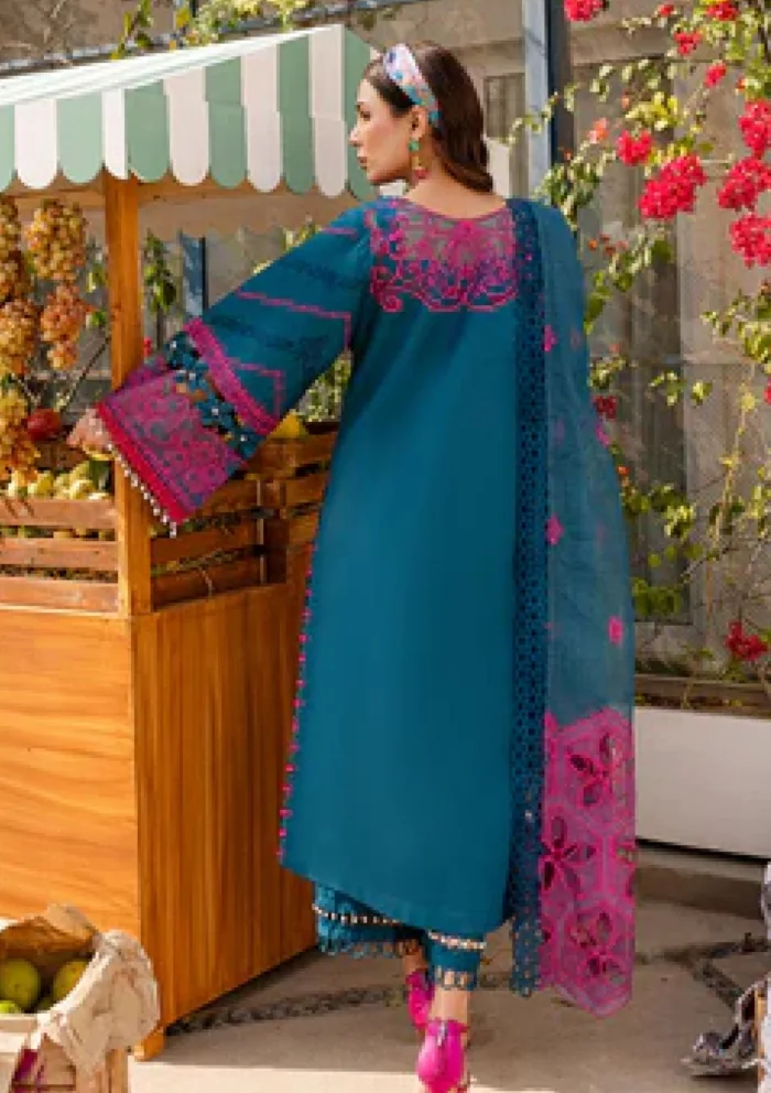 Parishay PML25 11 Monaco Luxury Lawn Collection - Image 2