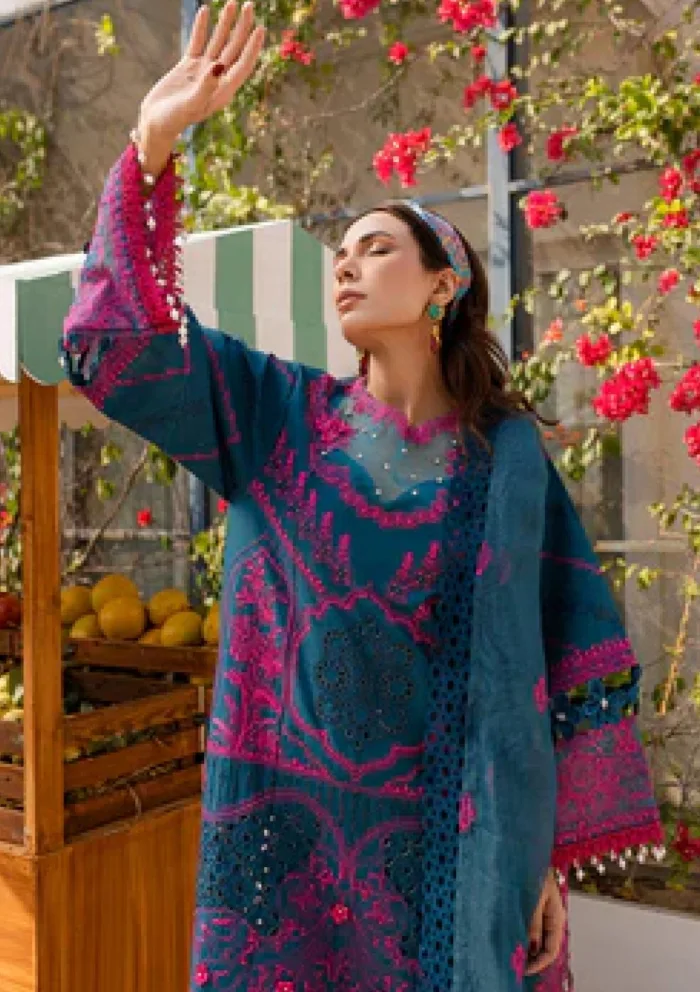Parishay PML25 11 Monaco Luxury Lawn Collection - Image 4