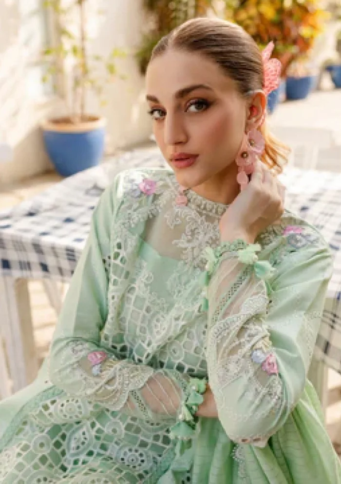 Parishay PML25 12 Monaco Luxury Lawn Collection - Image 4