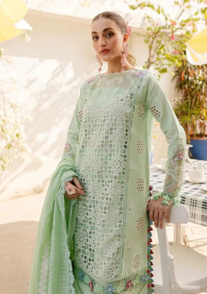Parishay PML25 12 Monaco Luxury Lawn Collection - Image 5