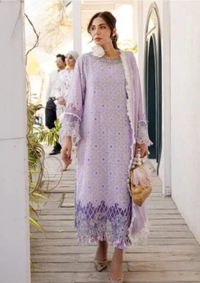 Parishay PML25 13 Monaco Luxury Lawn Collection - Image 3